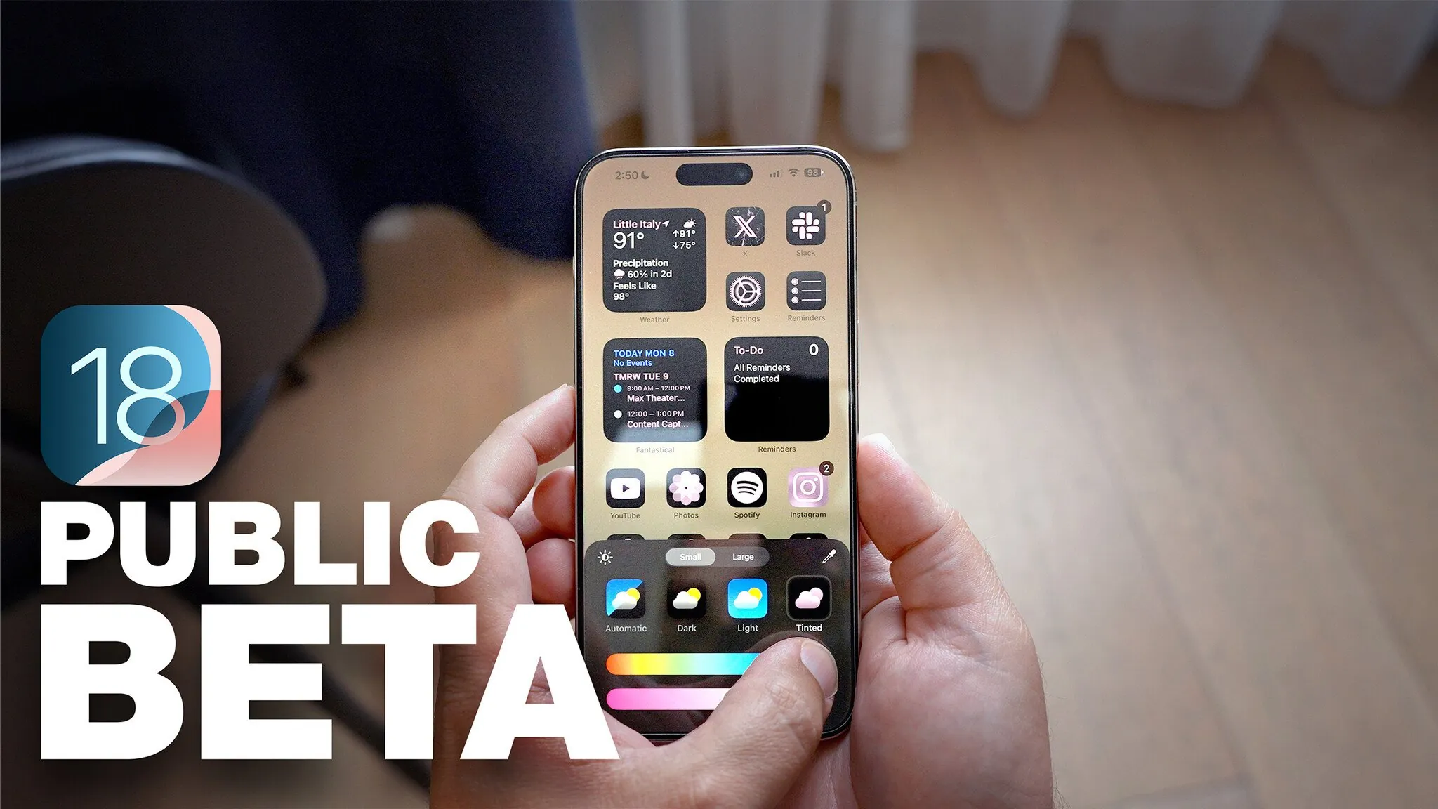 Apple phát hành các phiên bản Public Beta cho iOS 18, iPadOS 18, macOS Sequoia và watchOS 11